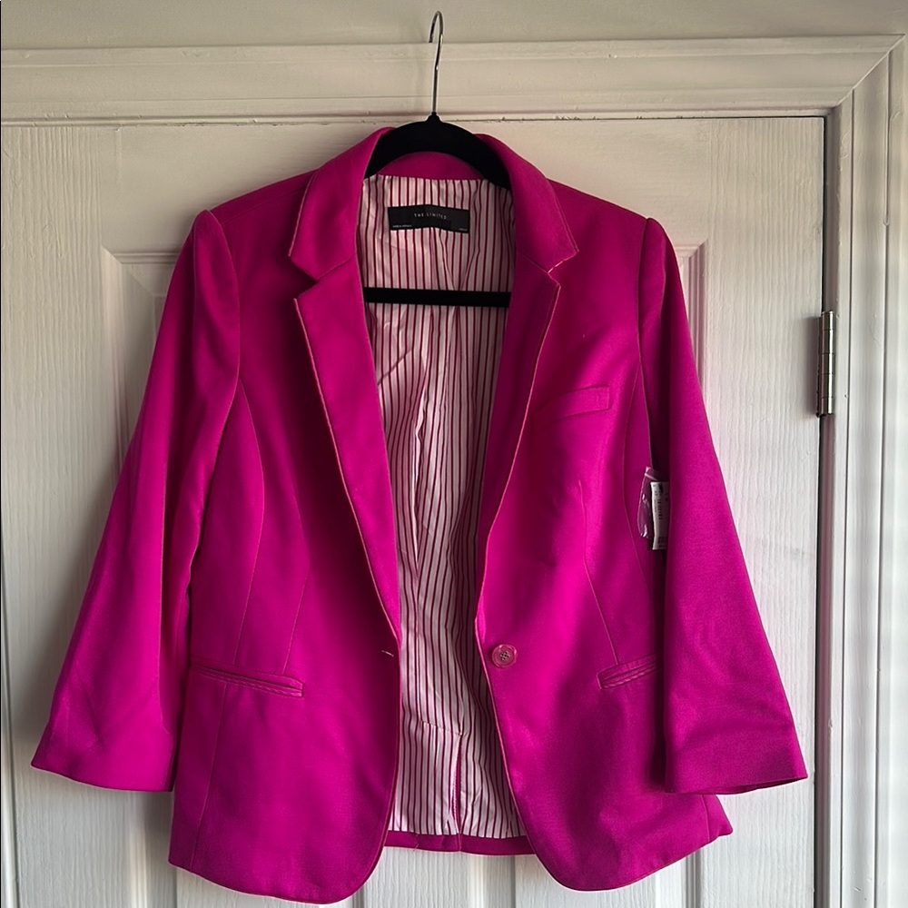 The Limited Pink Blazer Classic Design